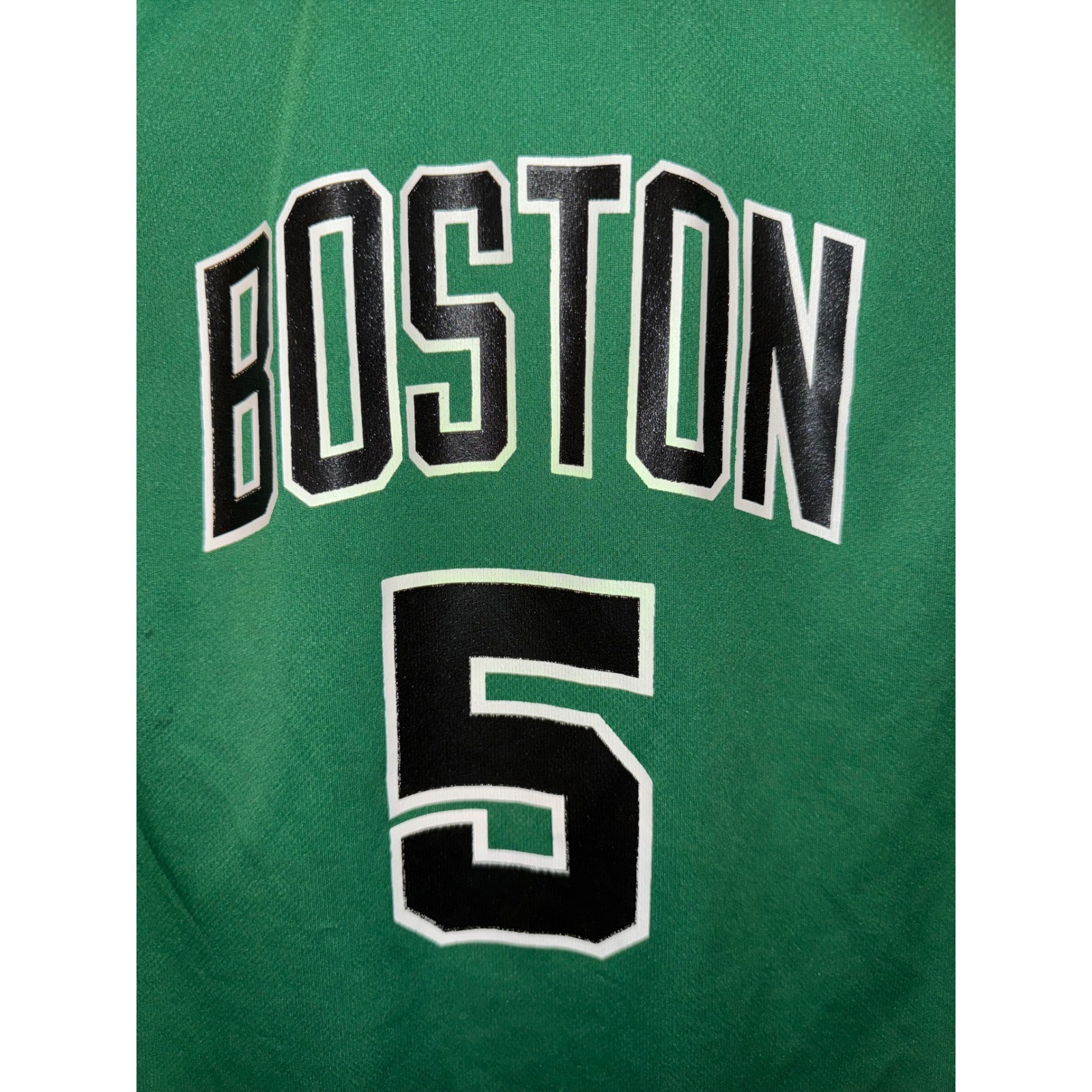 Adidas Kevin Garnett Boston Celtics NBA Jersey Youth Medium Green Black #5