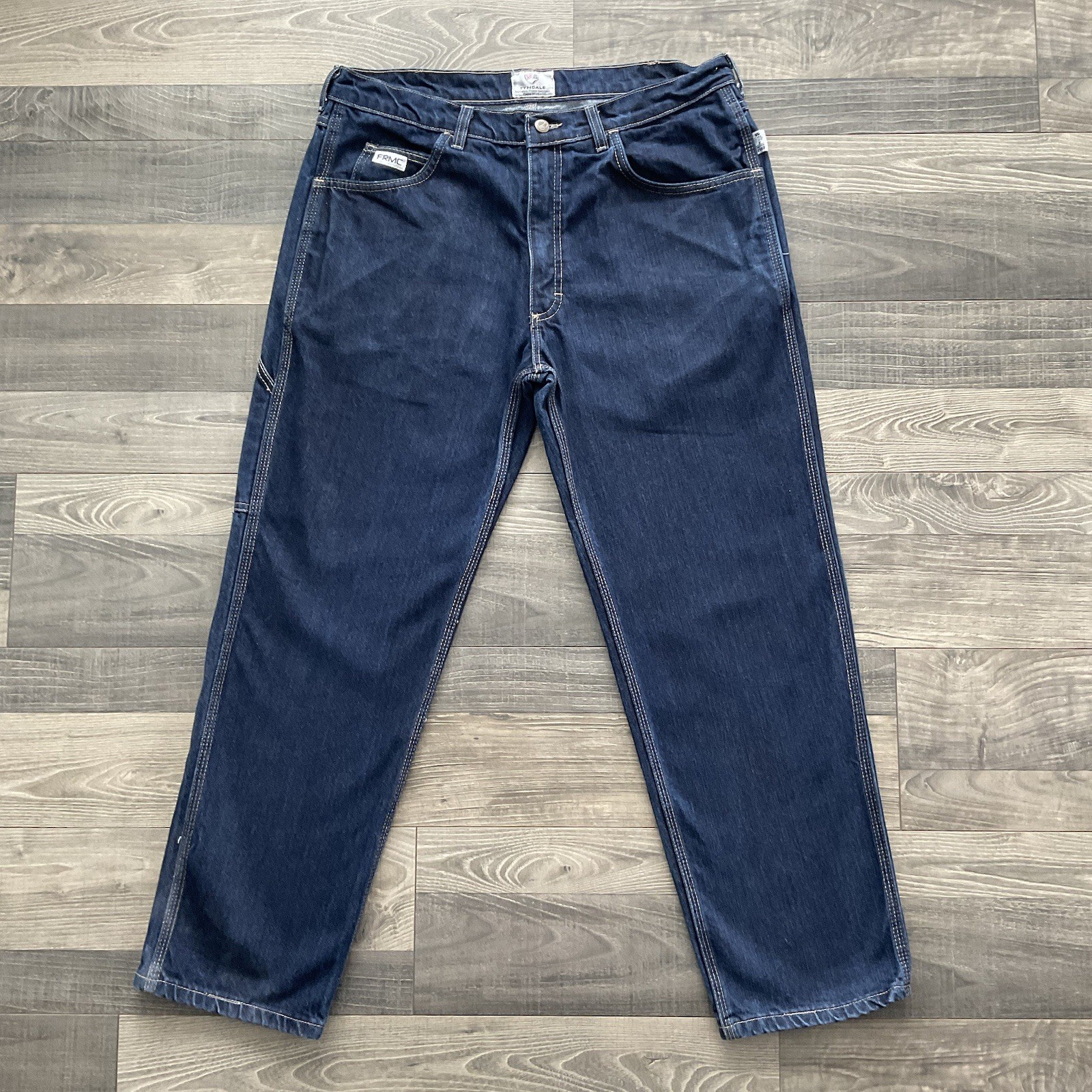 Tyndale FR Relaxed Broken In Jeans Men’s 36×30 Blue Utility F290T FR15 CAT 2 USA
