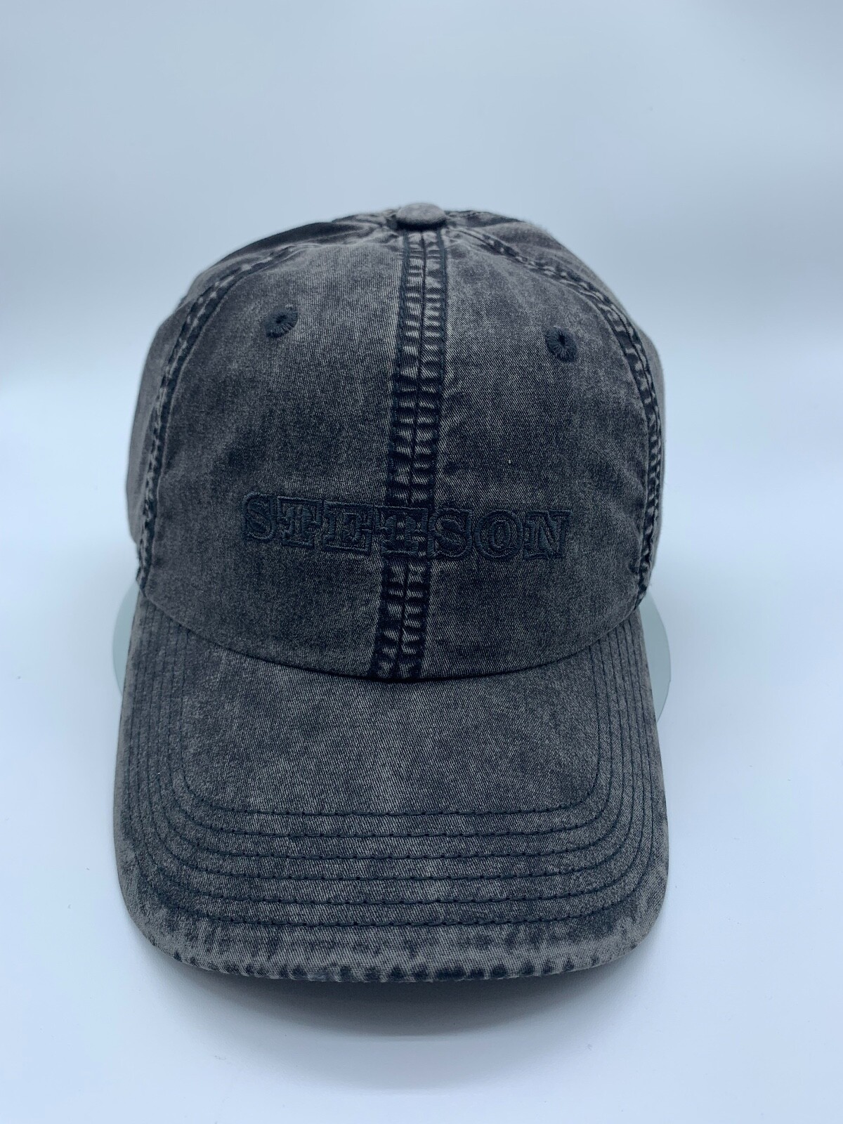 NEW SETSON COTTON BASEBALL CAP HEAVY WASH ONE SIZE MENS BLACK/ PURPLE $29.99