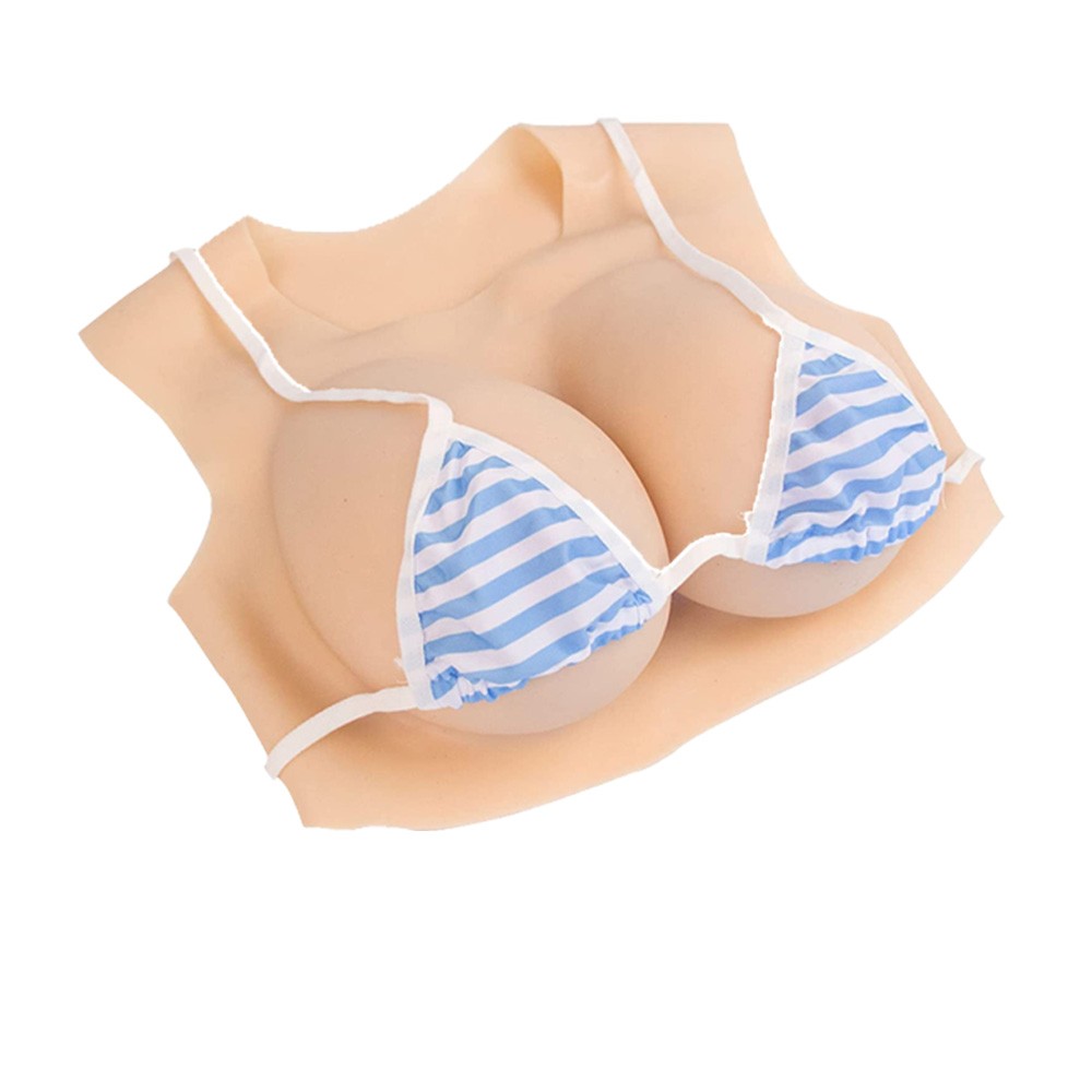 Silicone Breast Forms C-H Cup Breast Plates Fake Boobs Crossdresser Drag Queen