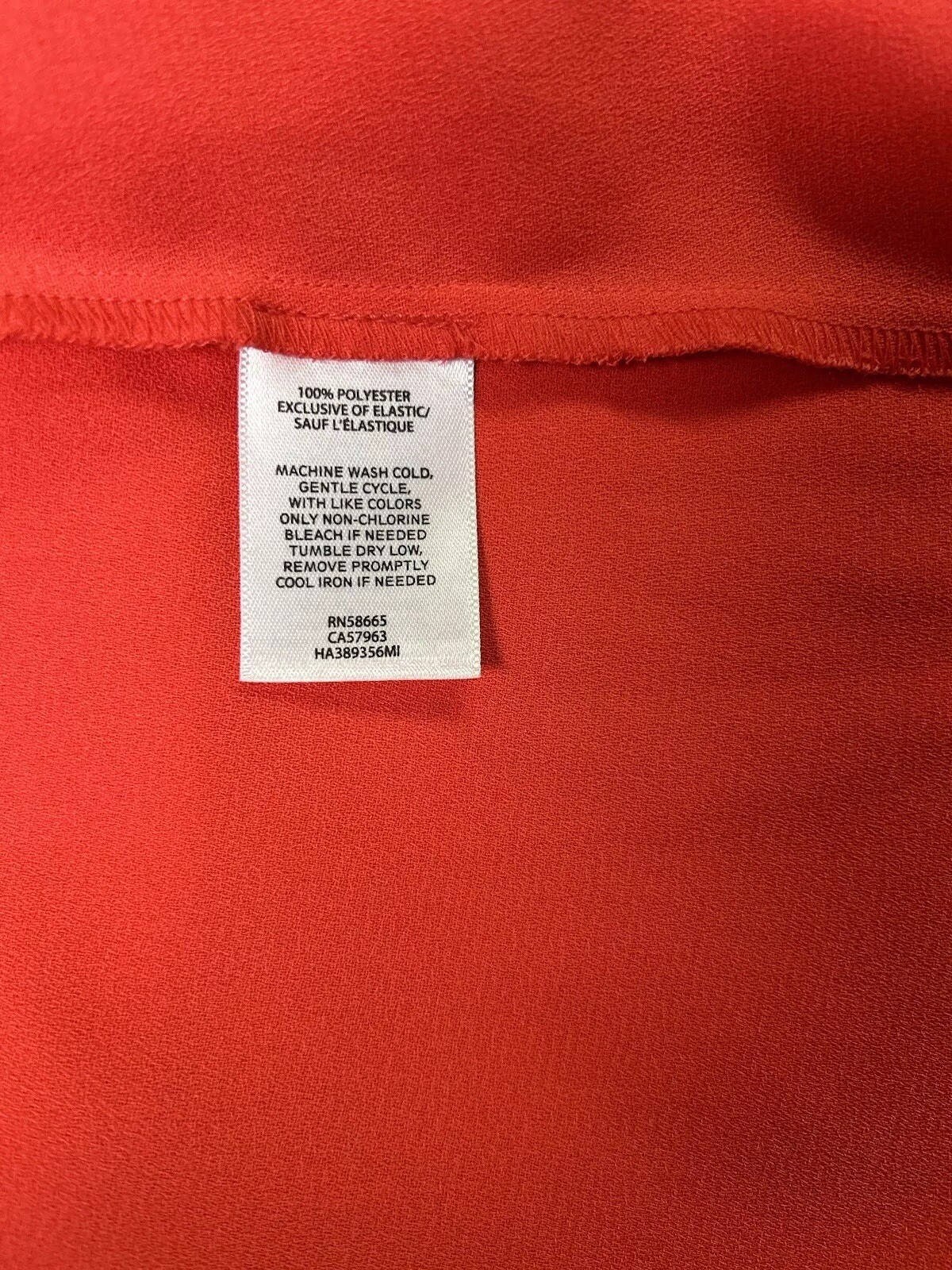 Halogen Casual Party Cocktail Dress Sz M Bright Brick Red