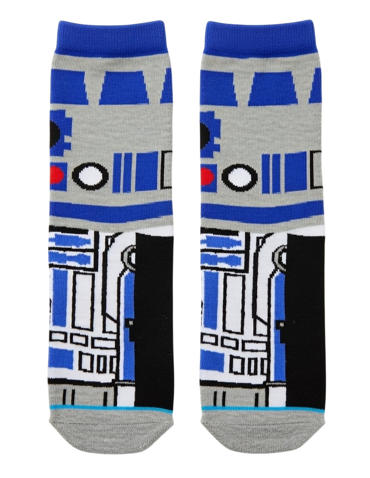 STAR WARS | Mens R2D2 Robot Droid R2-D2 Ankle Socks | One Size UK 6-11 EU 40-46