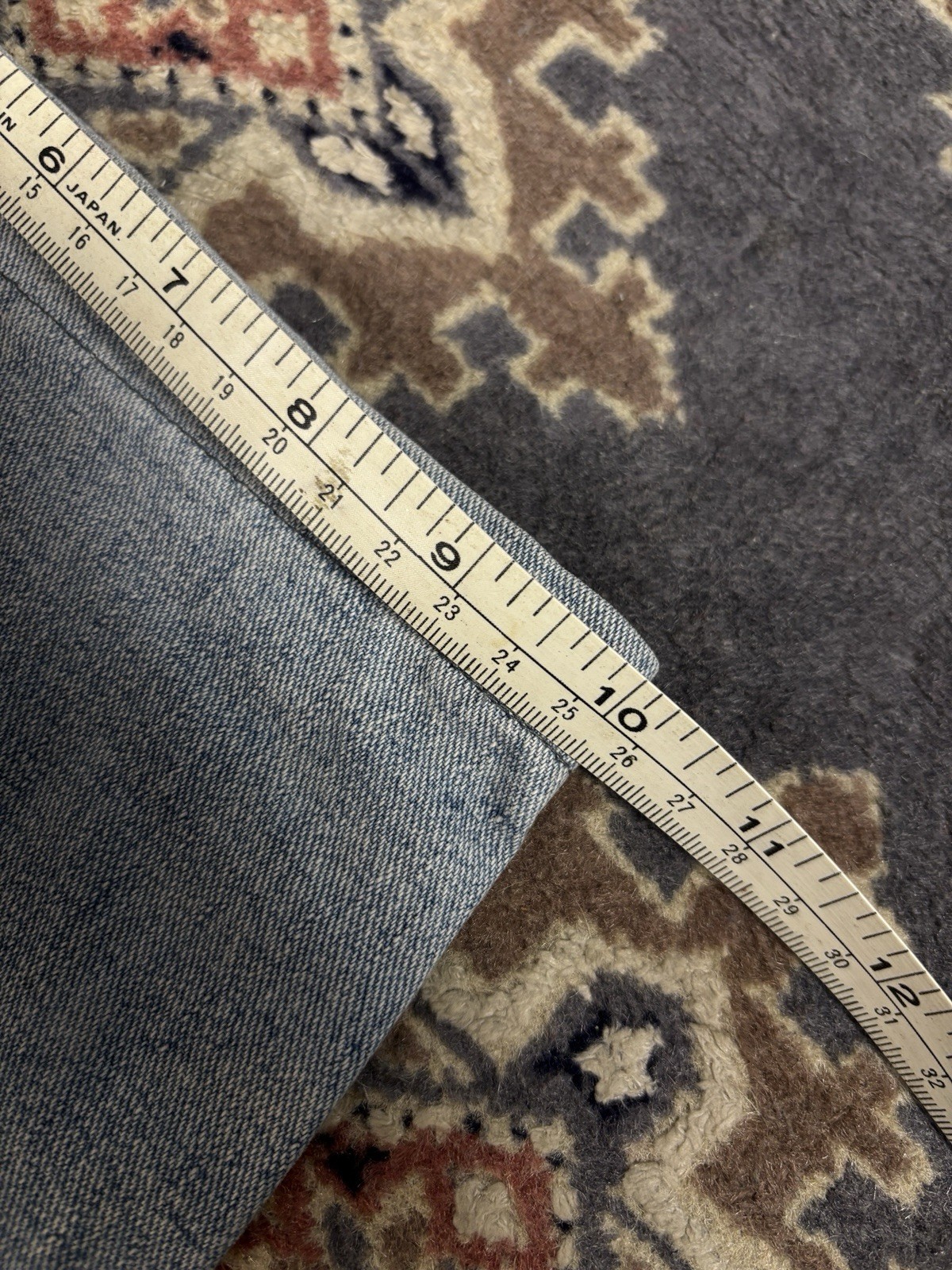 Maxon Baggy Cargo Jeans Y2K Vintage Wide Leg Light Wash Denim L