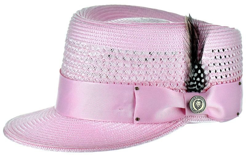 Bruno Capelo “Legionnaire” in Vented Milan Straw