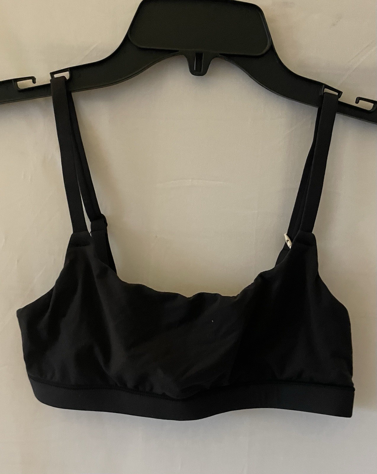 NWT Skims Fits Everybody Scoop Bralette Onyx Black, sz XS
