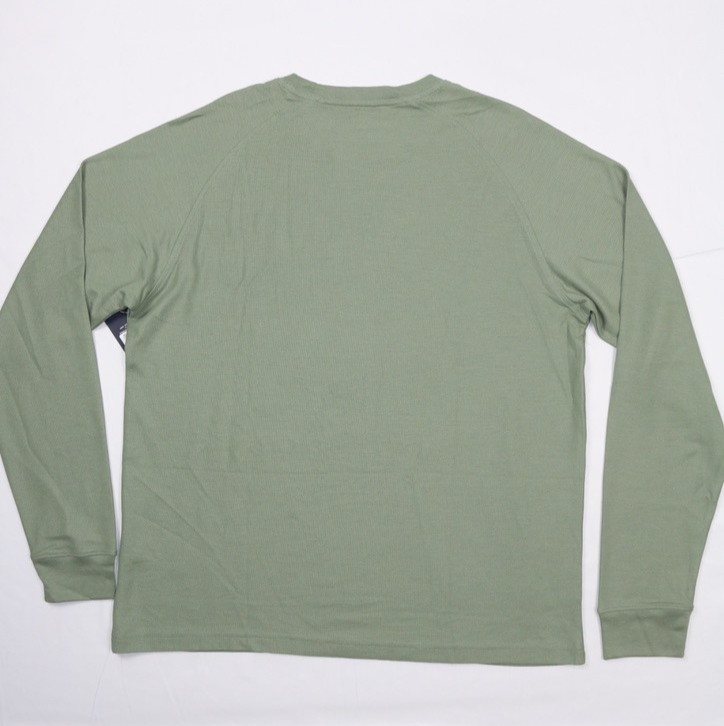 Psycho Bunny Men’s Long Sleeve Taylor Pique Tee Shirt 6-L Sea Spray Embroidery