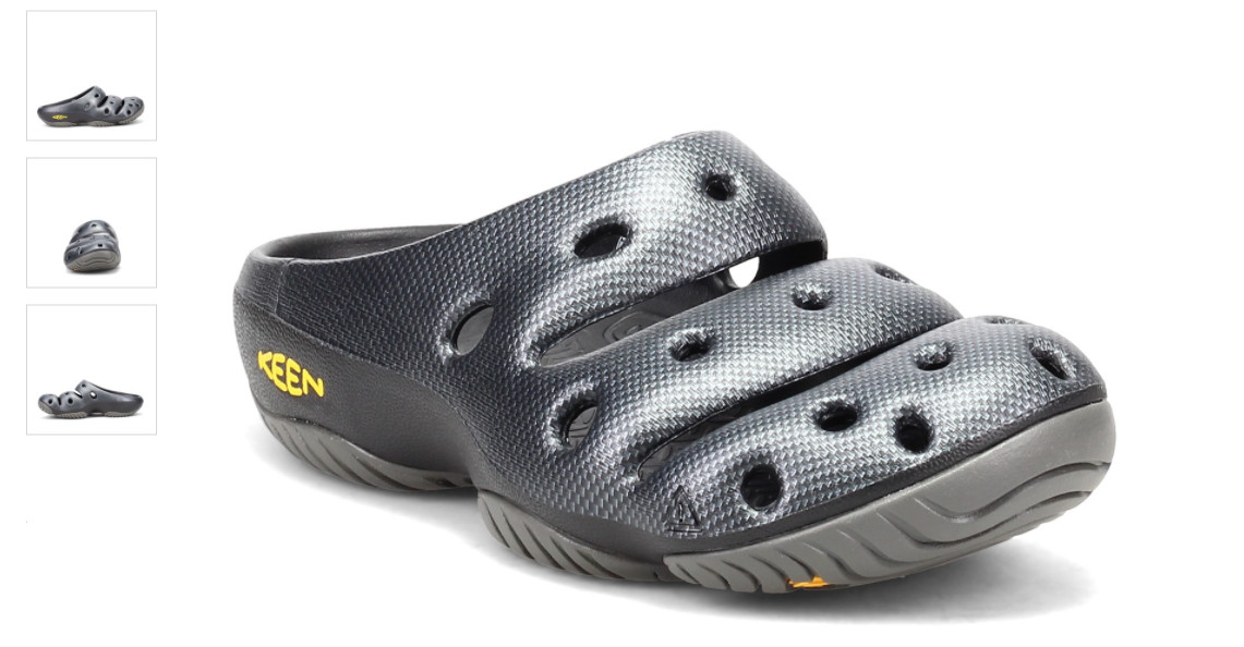 Keen Yogui Arts Graphite Slip-on Clog Men’s US Whole sizes 7-14 NEW!!