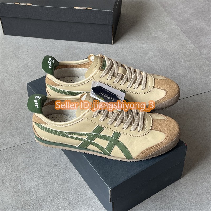 2026 Onitsuka Tiger MEXICO 66 DL408-1785 1183C102-250 Brown Green