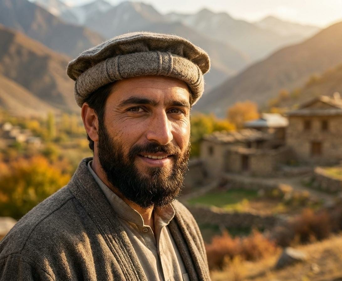 Afghan pakol hat, Handmade chitrali pakul, round up wooles hat