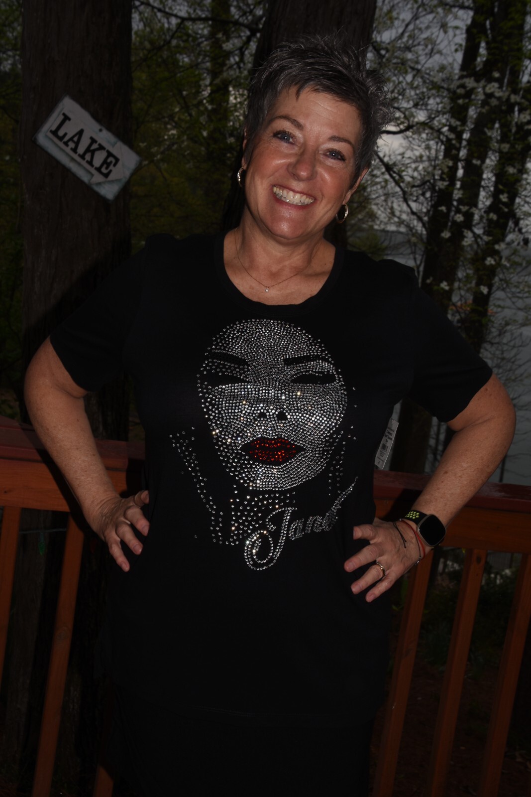 Janet Jackson rhinestone bling shirt or tank XS S M L XL XXL 1X 2X 3X 4X 5X