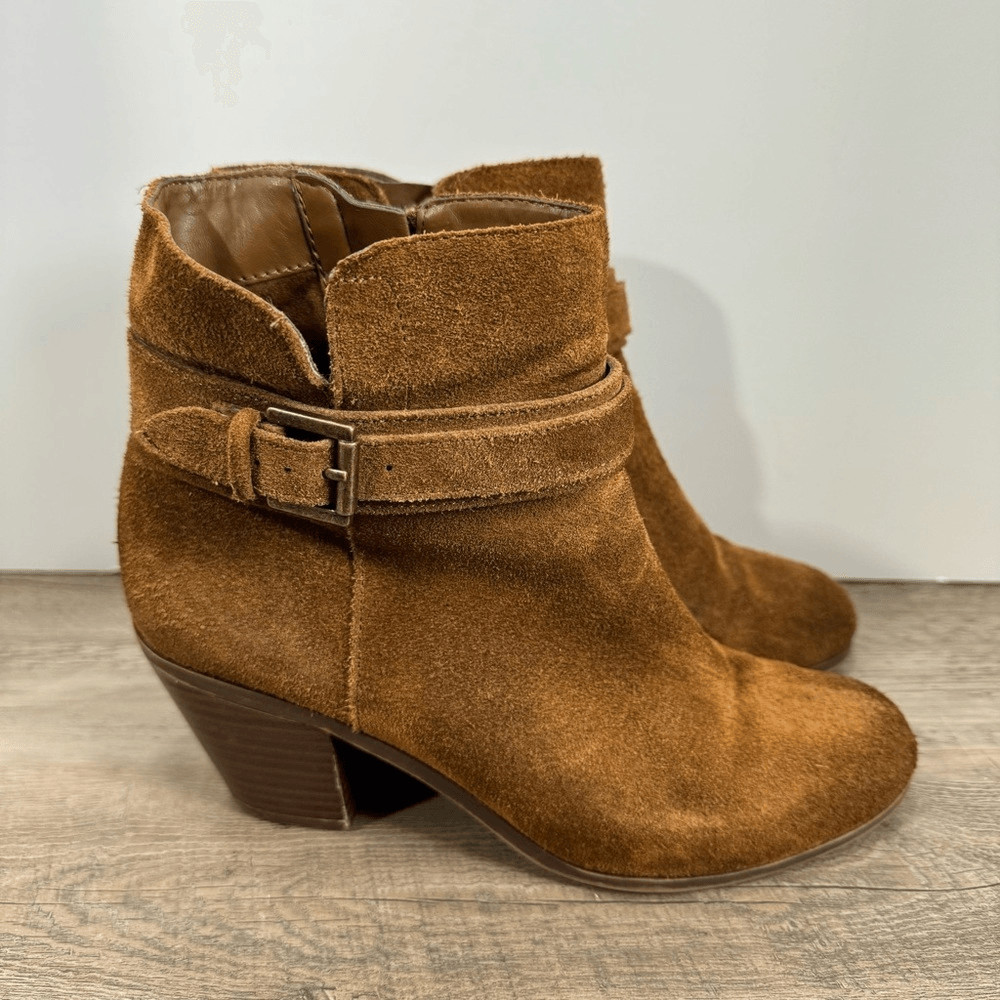 Sam Edelman Women’s Boots sz 7 Suede Lynne Bootie # Box G880