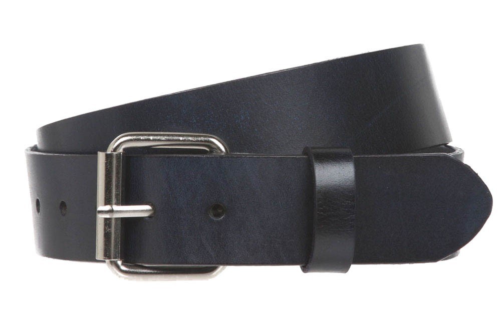 BLACK BELT 1 3/4″ GENUINE COWHIDE LEATHER PLAIN WIDE SNAP 0FF BUCKLE USA MADE