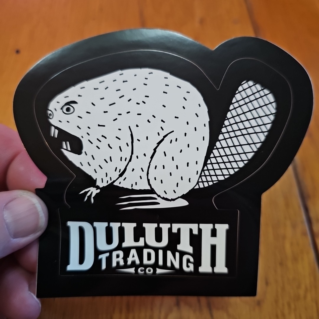 Duluth Trading Co Vintage Sticker 10cm x 9cm