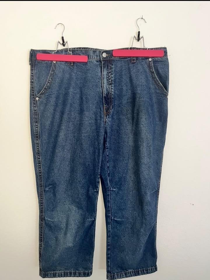 True Religion Men’s Denim Shorts Size 46 Dark Blue Raw Hem Skater Jorts