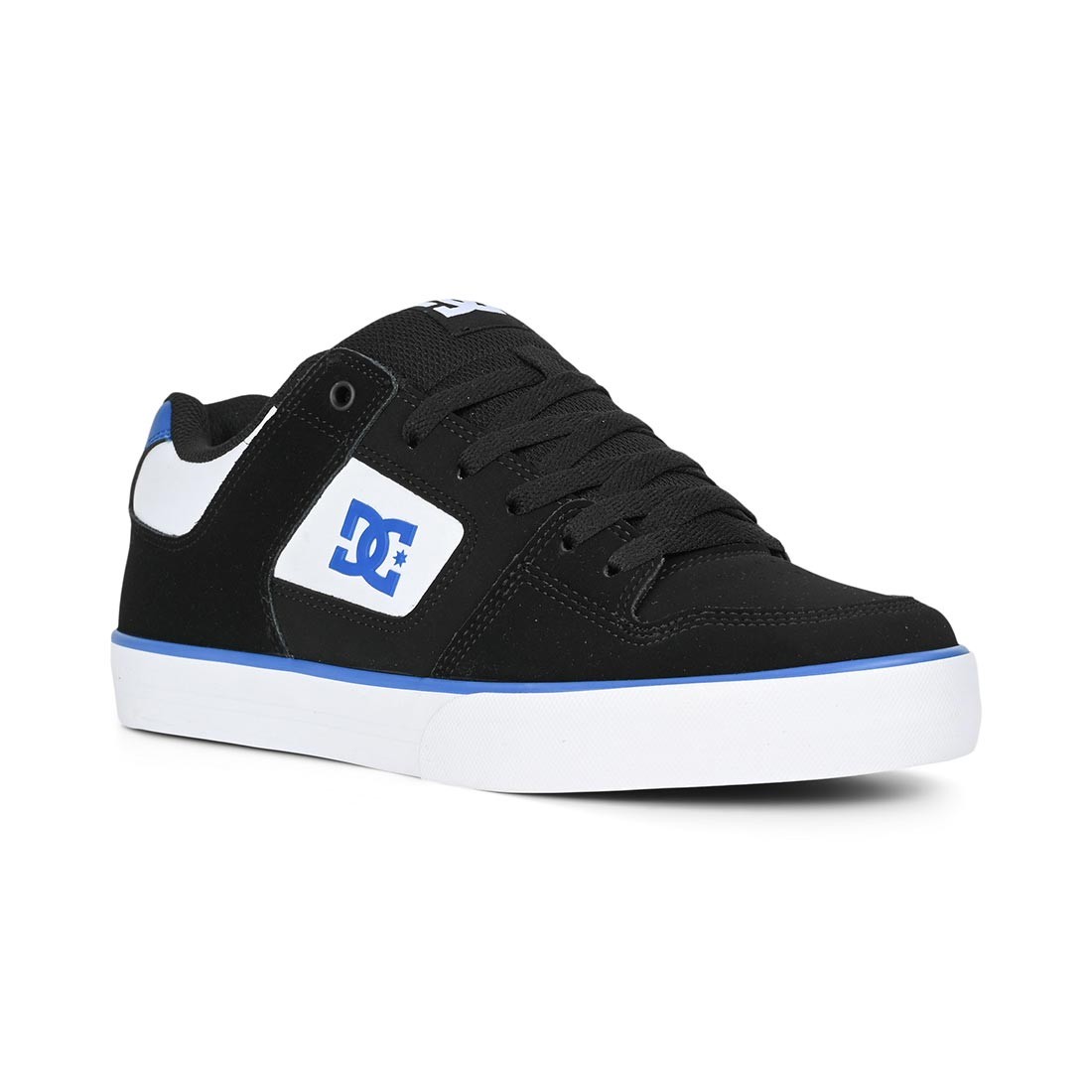 DC Pure Skate Shoes – Black/Blue/White