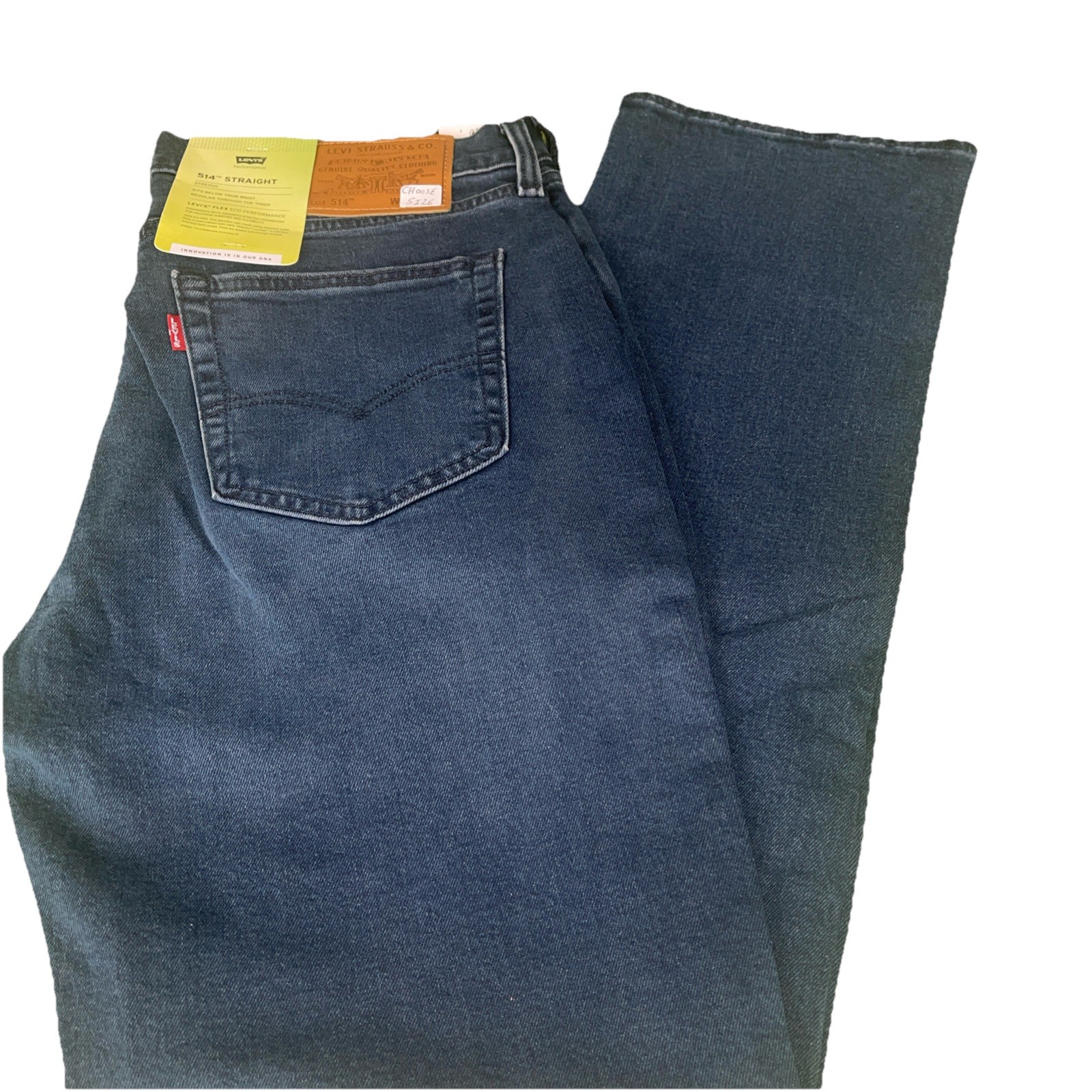 Levi Premium 514 Straight Fit Blue,Assorted Sizes Choose 33X30,34X32,34X34,36X34