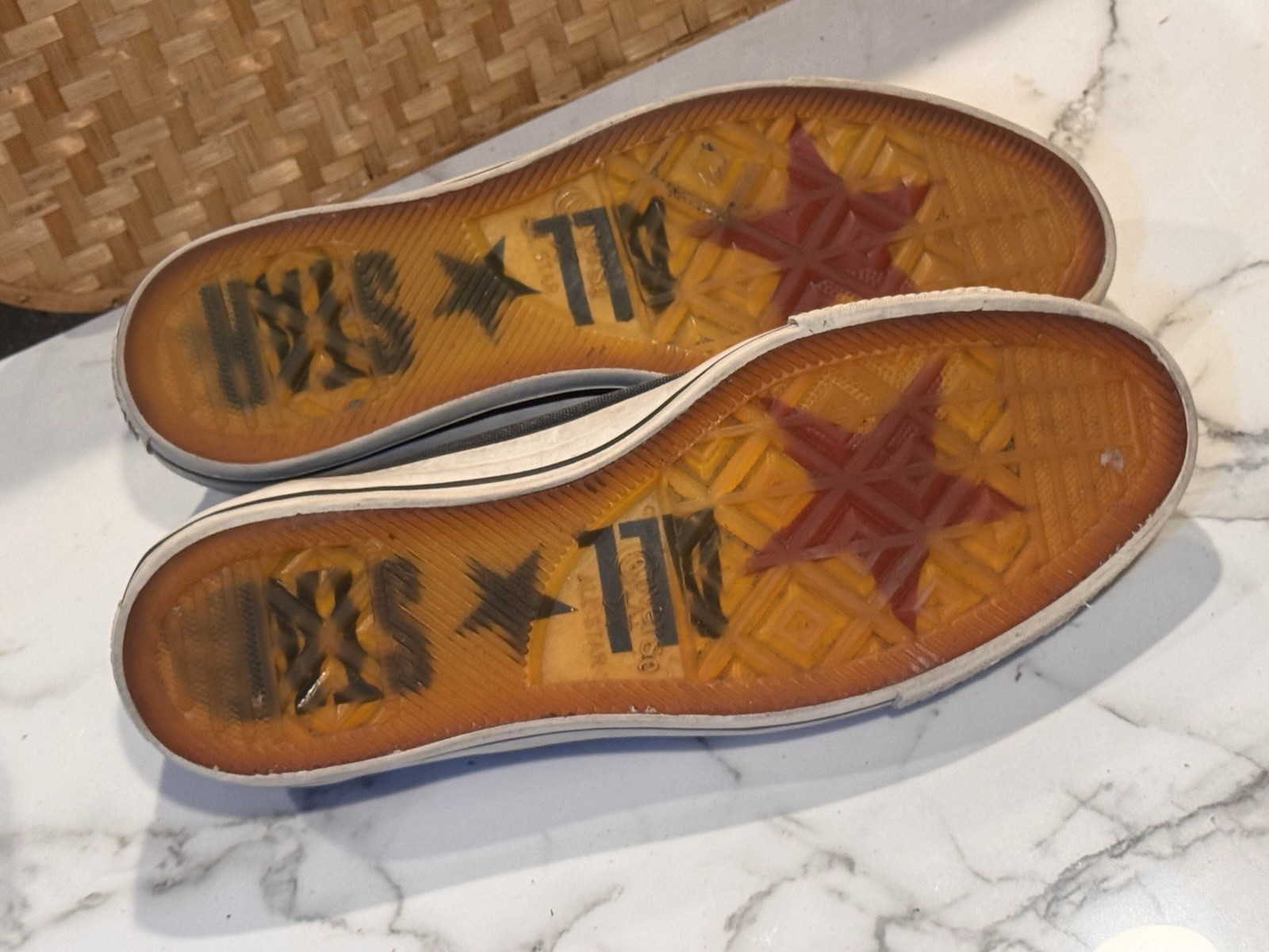 Converse x John Varvatos Laceless Low-top Vintage Slip 147346C Men’s Size 9.5