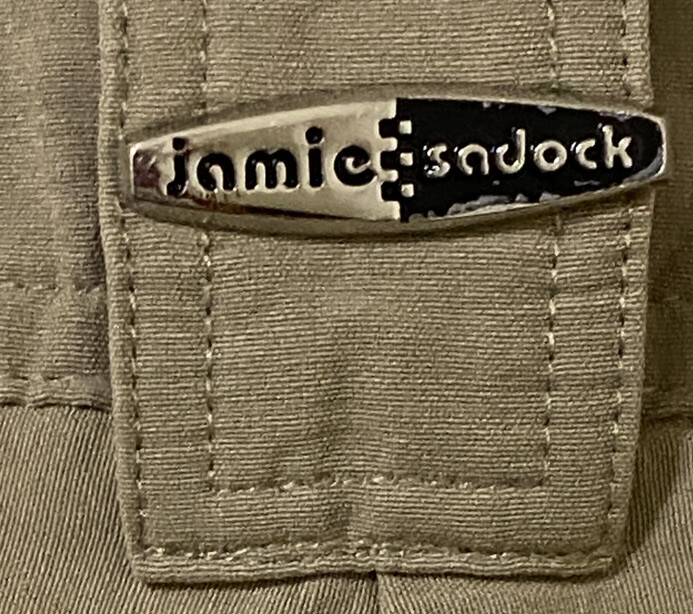 Jamie Sadock Size 8 Women’s Light Khaki Casual Golf Long Shorts 30″ x 12″