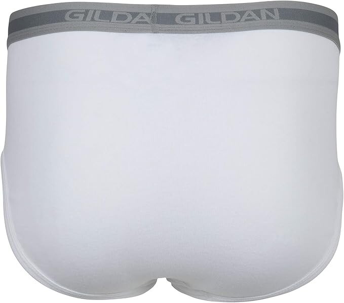 Gildan Men’s SELECT CLASSIC White BRIEFS 100% COTTON 6-24packs