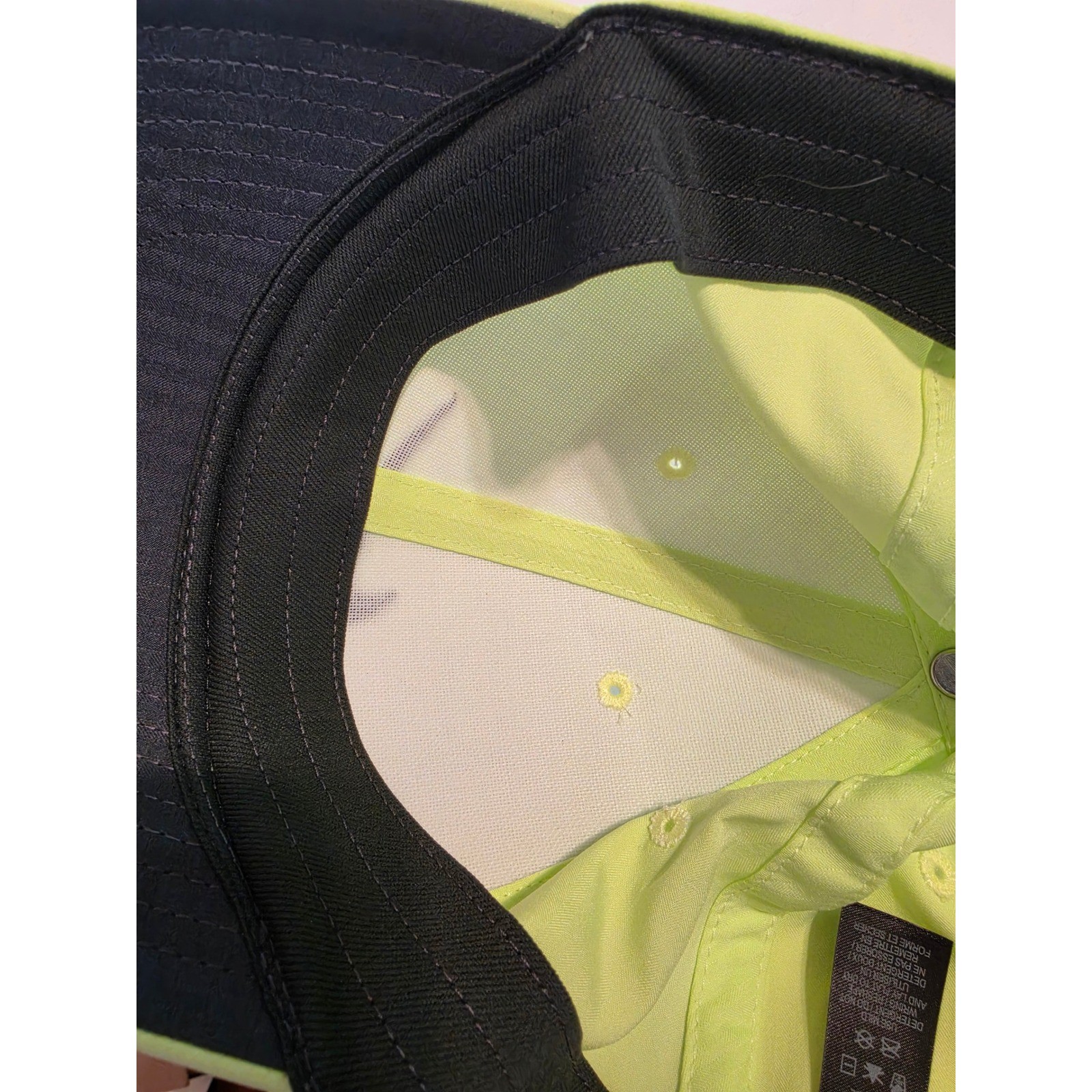 Nike Legacy91 Dri-FIT Hat Mens Neon Yellow Adjustable Swoosh Golf Cap