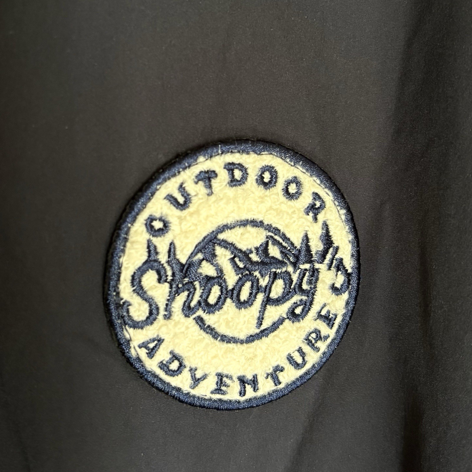 Giordano Peanuts Snoopy Sherpa Lined Coat Jacket sz. Medium