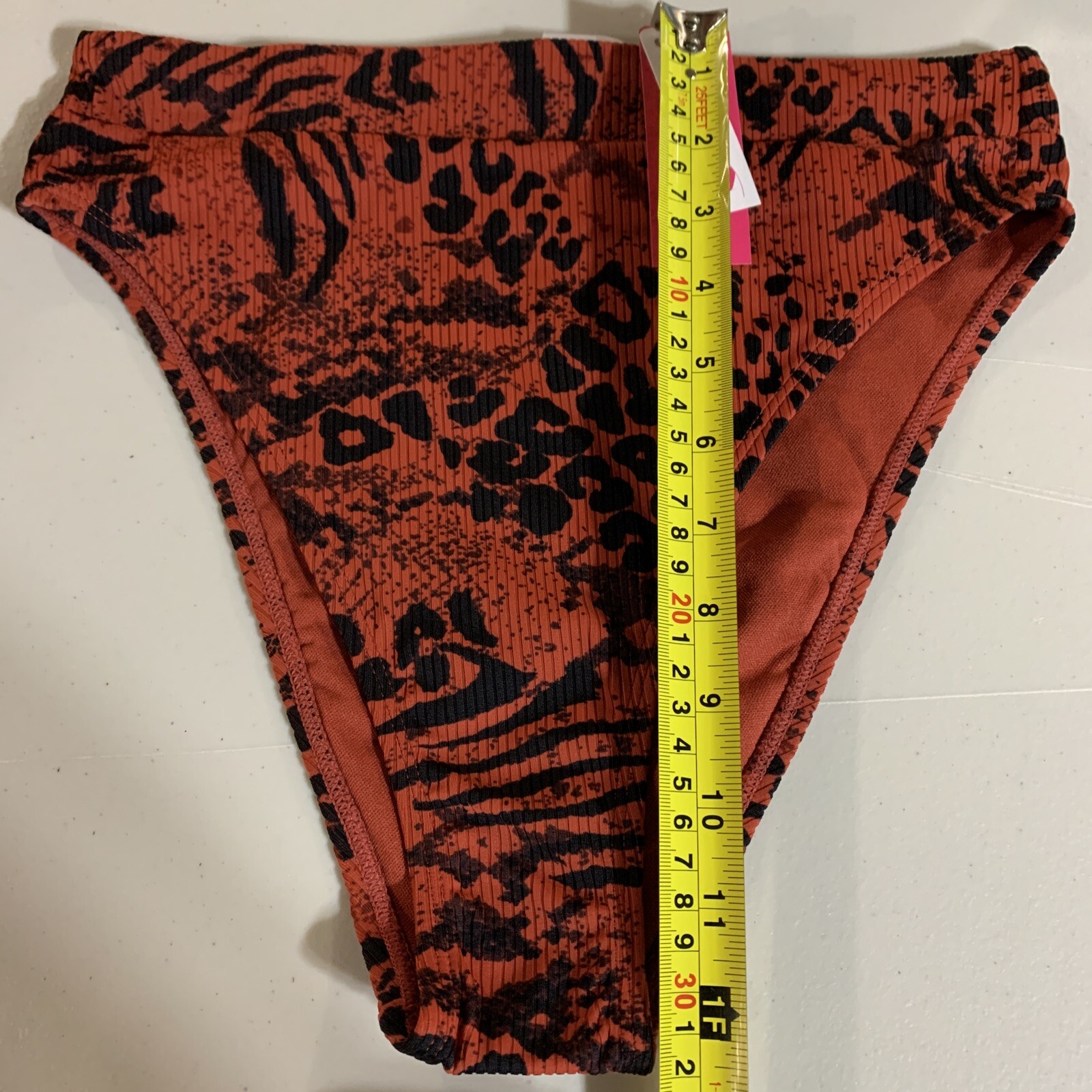 Xhilaration Bikini Swim Suit Bottom Size M (4-6) Medium High Leg High Waist NWT
