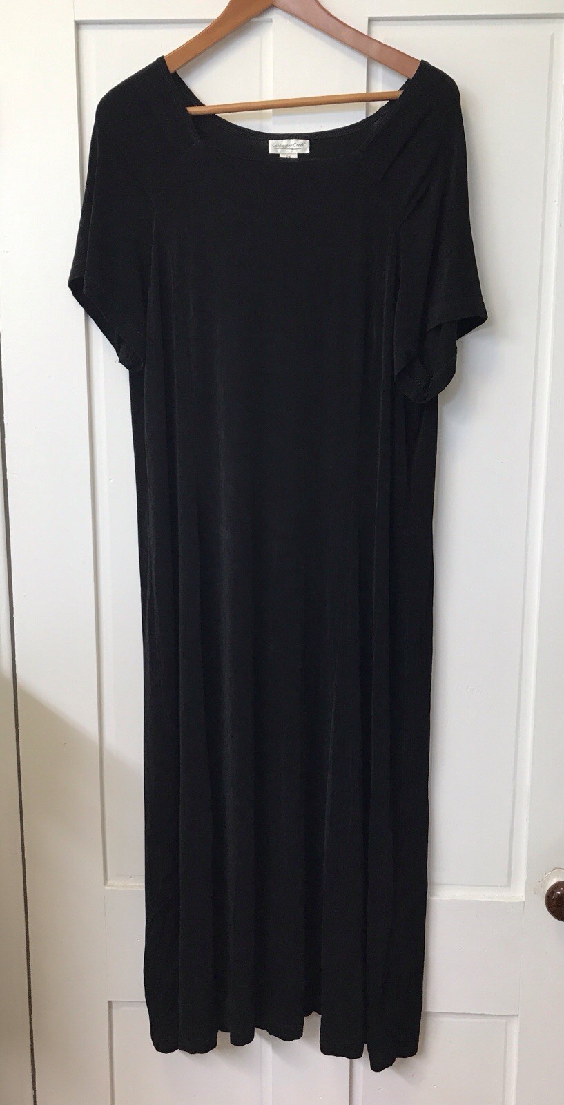 Coldwater Creek Womens’ Black Short Sleeve Dress 2X