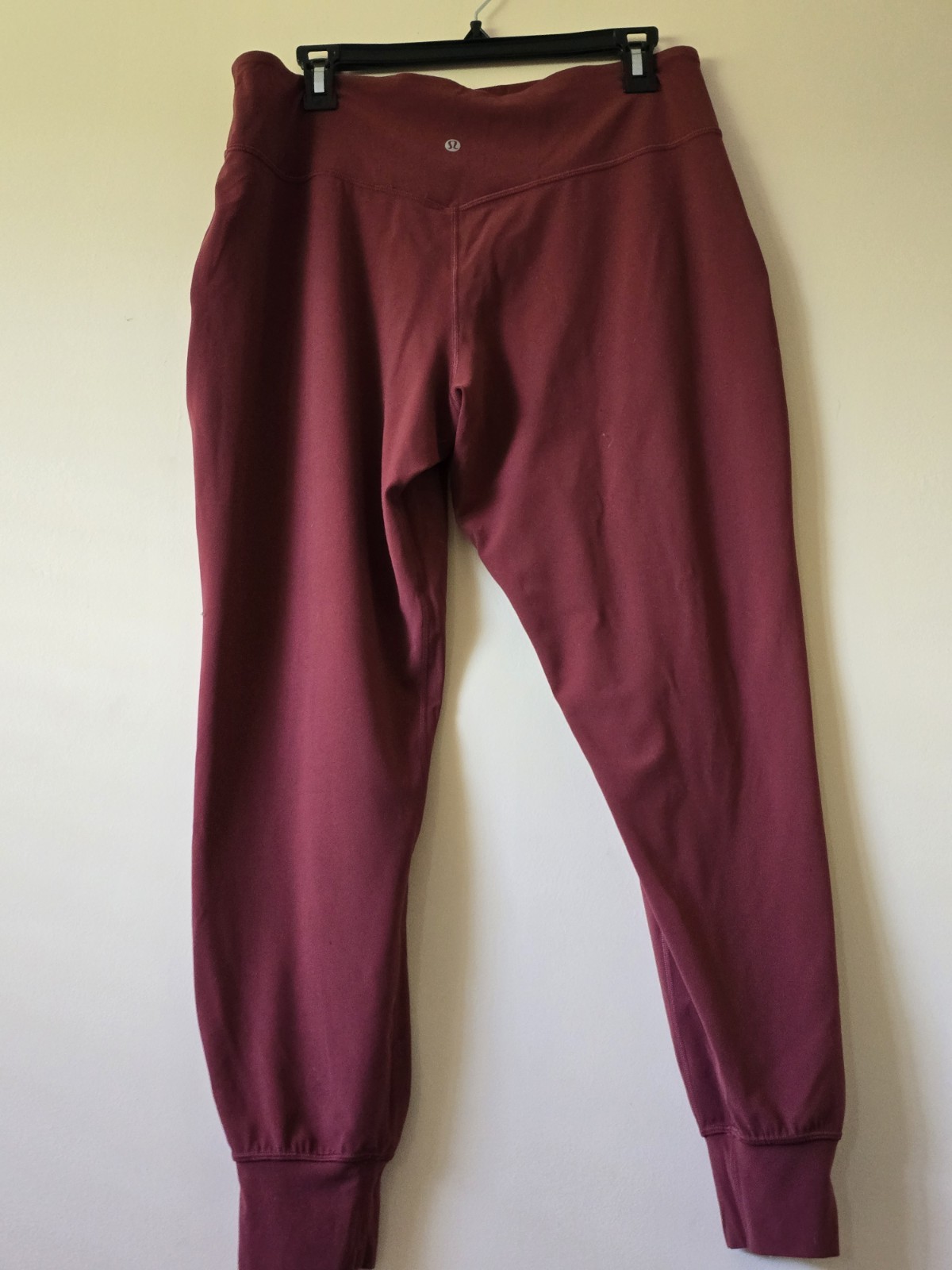 Lululemon High Rise Jogger Women Sz14 Terracotta