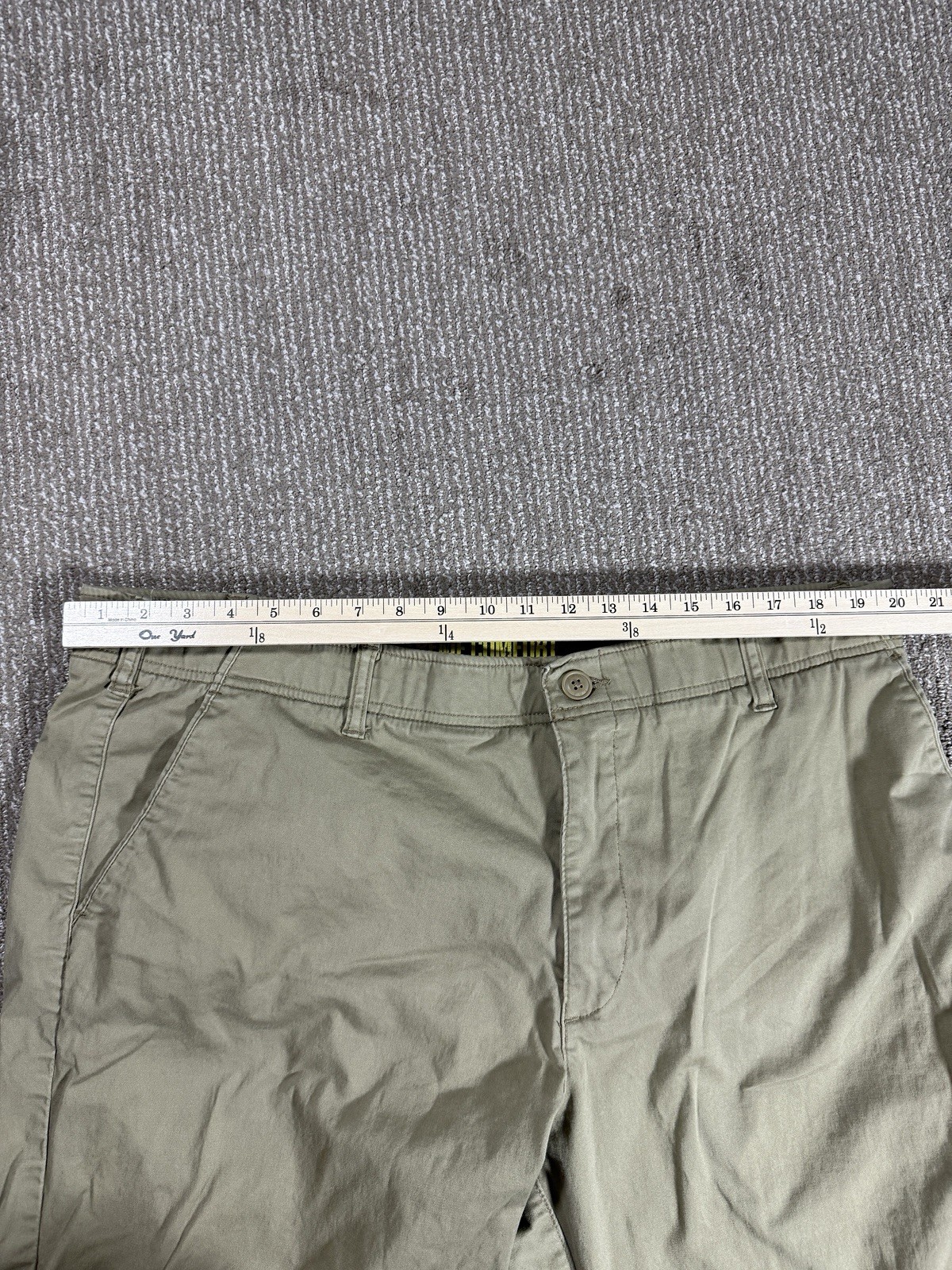 Lee Extreme Comfort Straight Fit Pant 40×30 Khaki Performance Gorp Campcore