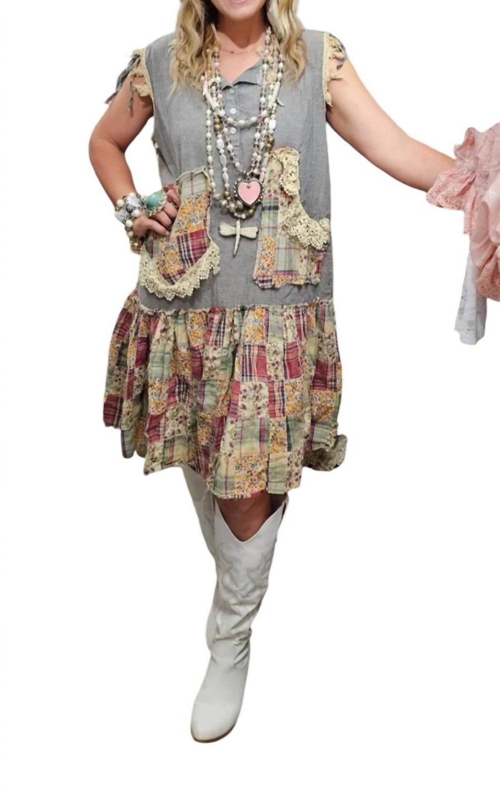 A Rare Bird Holly Hobby Dress Size L/XL