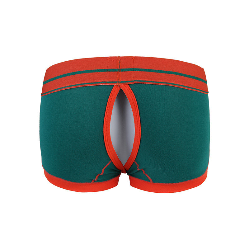 Men’s Athletic Leisure Sexy Simple Boxer Briefs Men’s Low Rise Underwear
