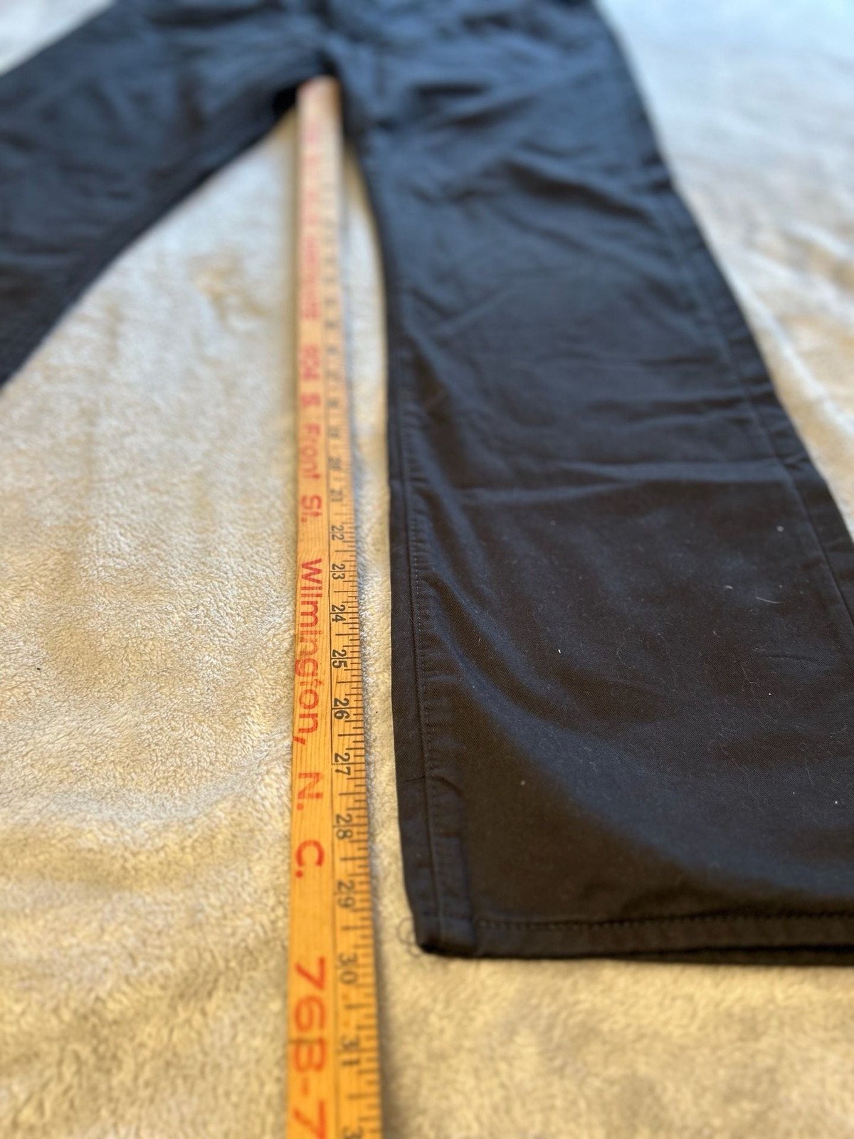 NWT Levi’s 541 Athletic Taper All Seasons Black Men’s Pants 38×32