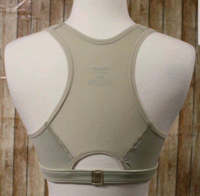 Patagonia Capilene Desert Tan Sport Top Sports Bra Womens Size Medium B/C NEW