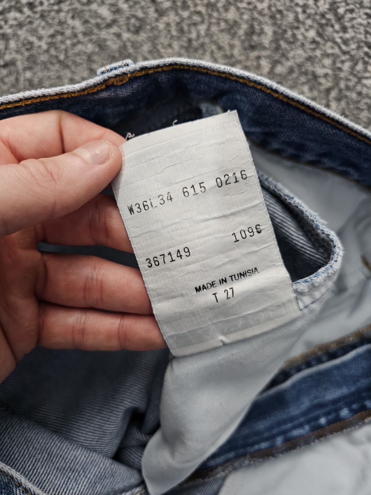Vintage Levi’s 615 Orange Tab Jeans Men’s 34×31 Blue 1990’s Straight Leg