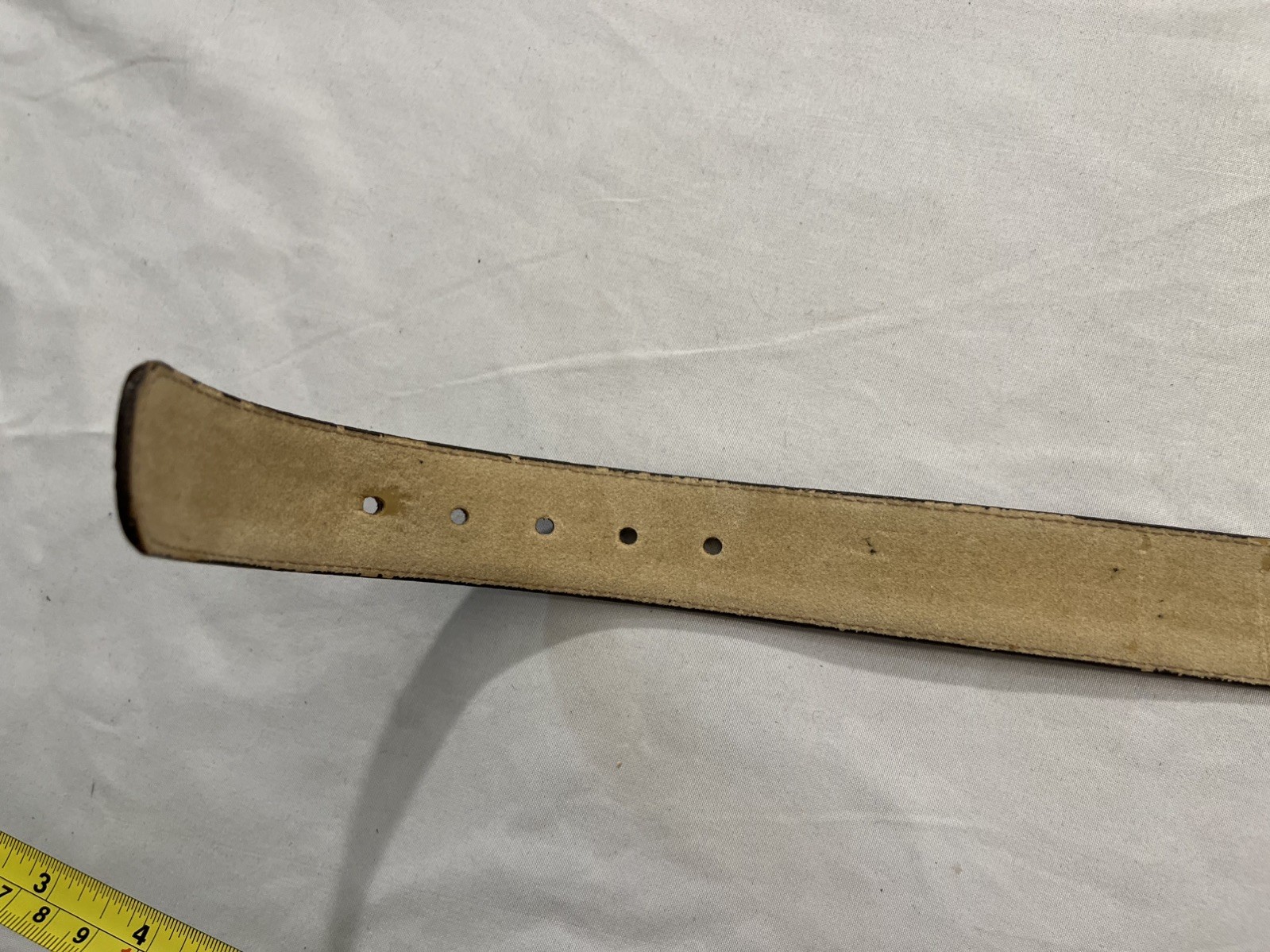 Seville Genuine Leather inside Zip Belt – 36