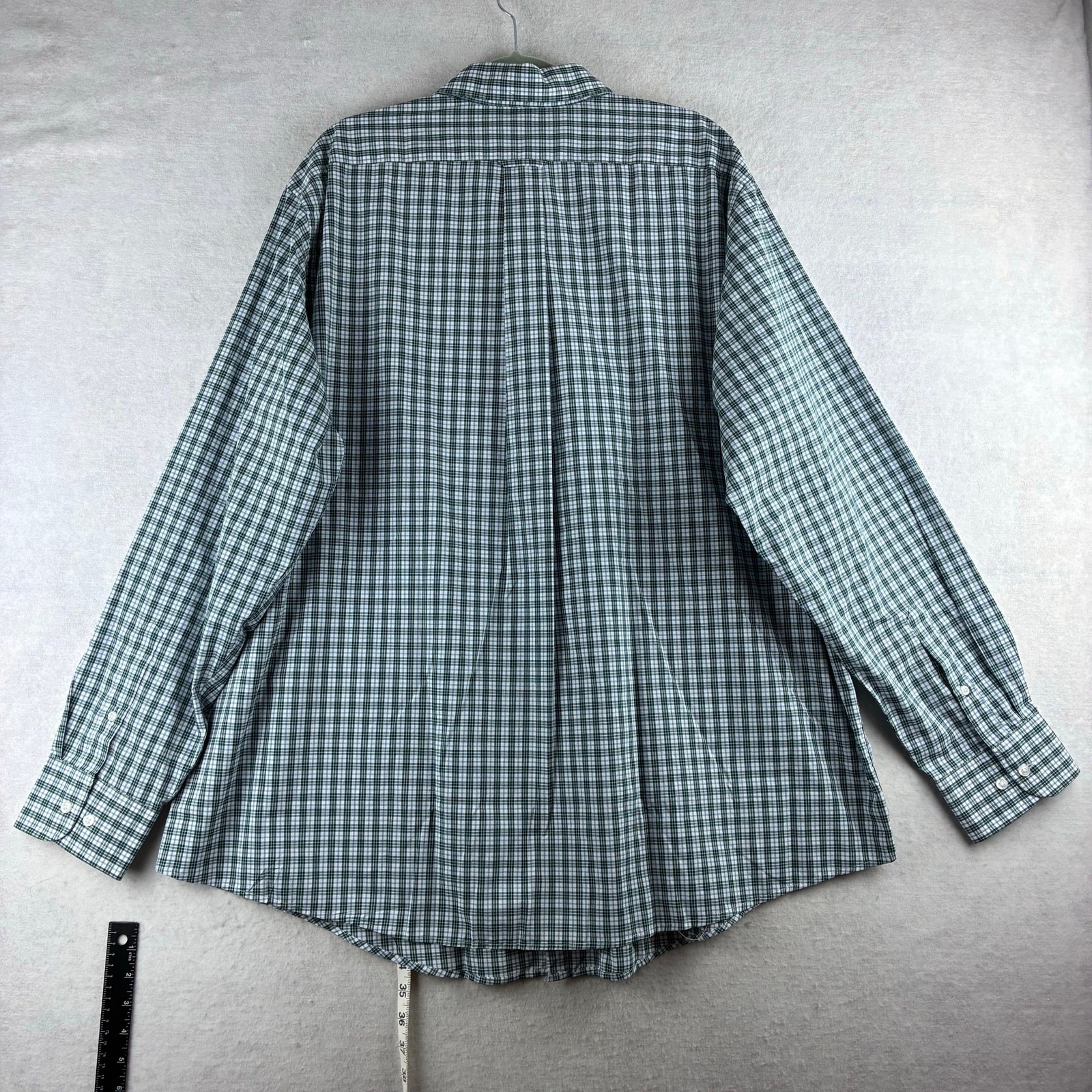 Izod All Over Stretch Tall Fit Long Sleeve Button Down Shirt Men’s 19/37-38 2/3X