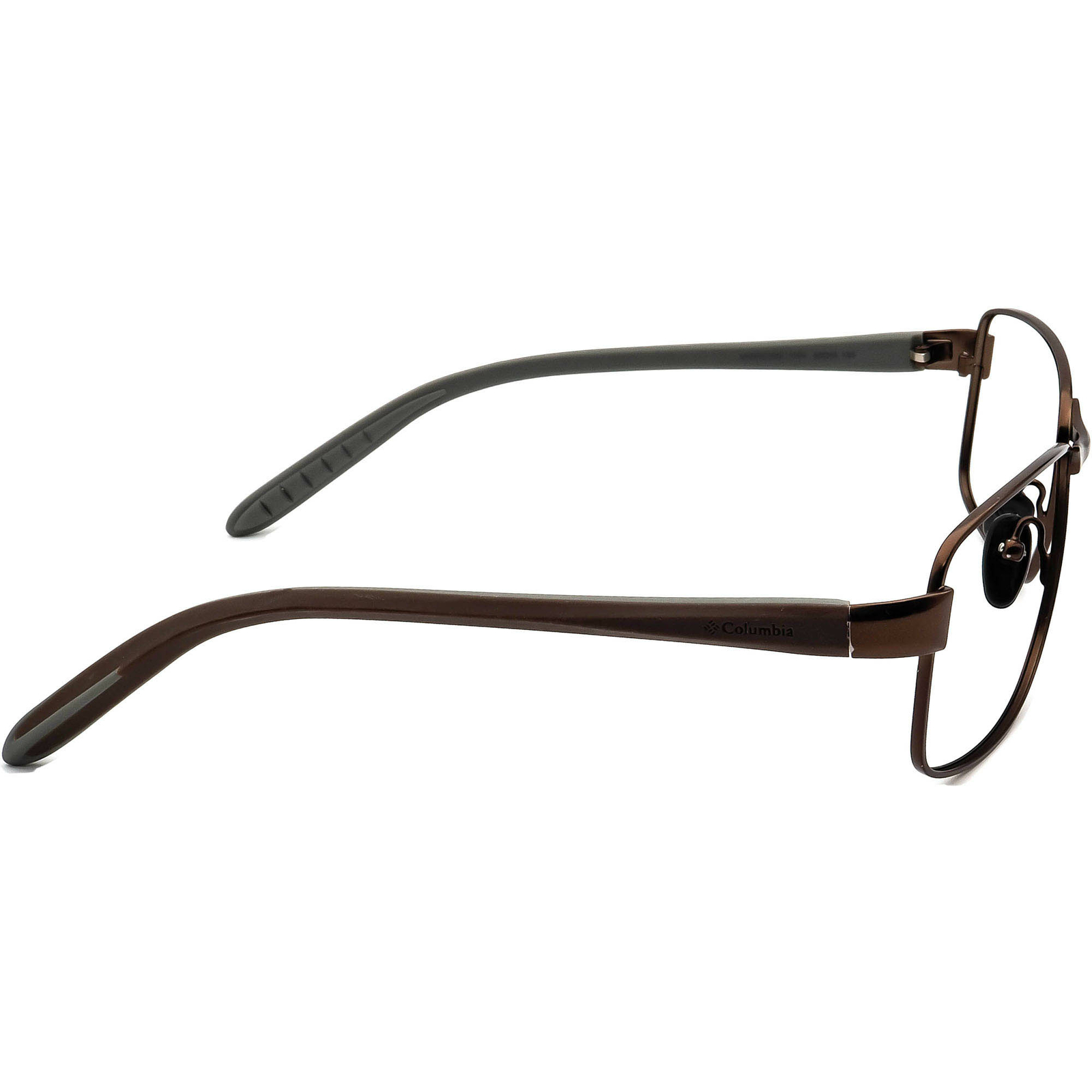 Columbia Sunglasses Frame Only Vasco 200 C03 Brown Rectangular 58 mm