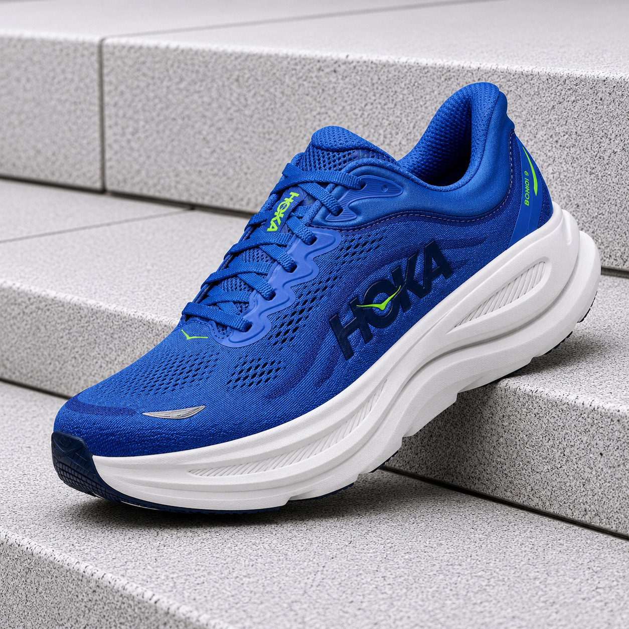 Hoka One One Bondi 9 Cobalt Blue Ultramarine 1162011-CBLL Men’s Size New