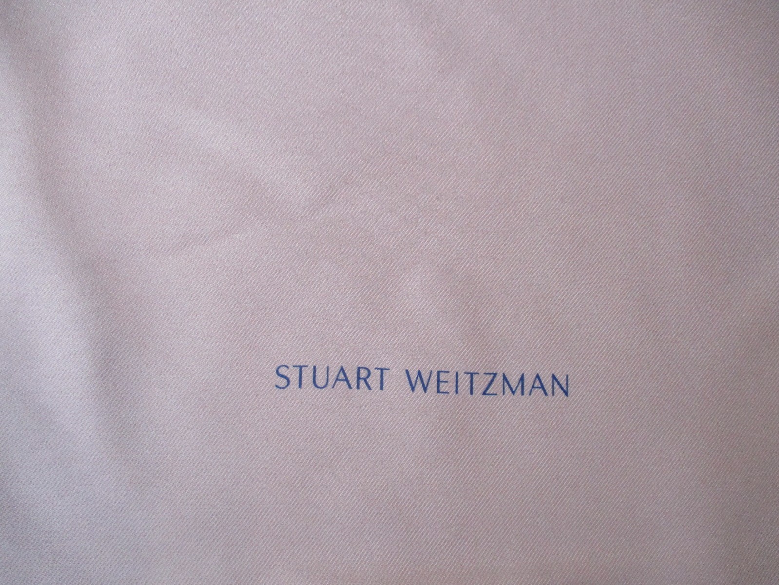 Stuart Weitzman Drawstring Dust Storage Bag 16 1/4″ W x 26 3/8″ H NEW