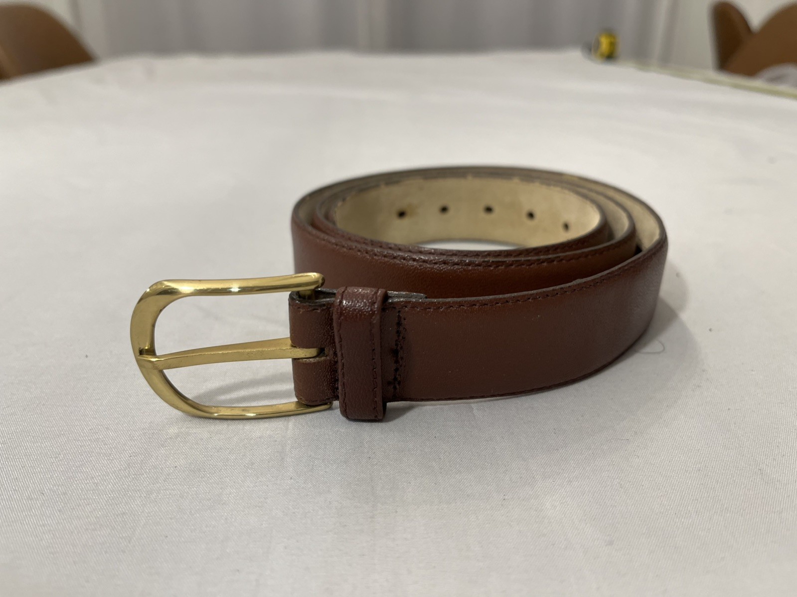 Seville Genuine Leather inside Zip Belt – 36