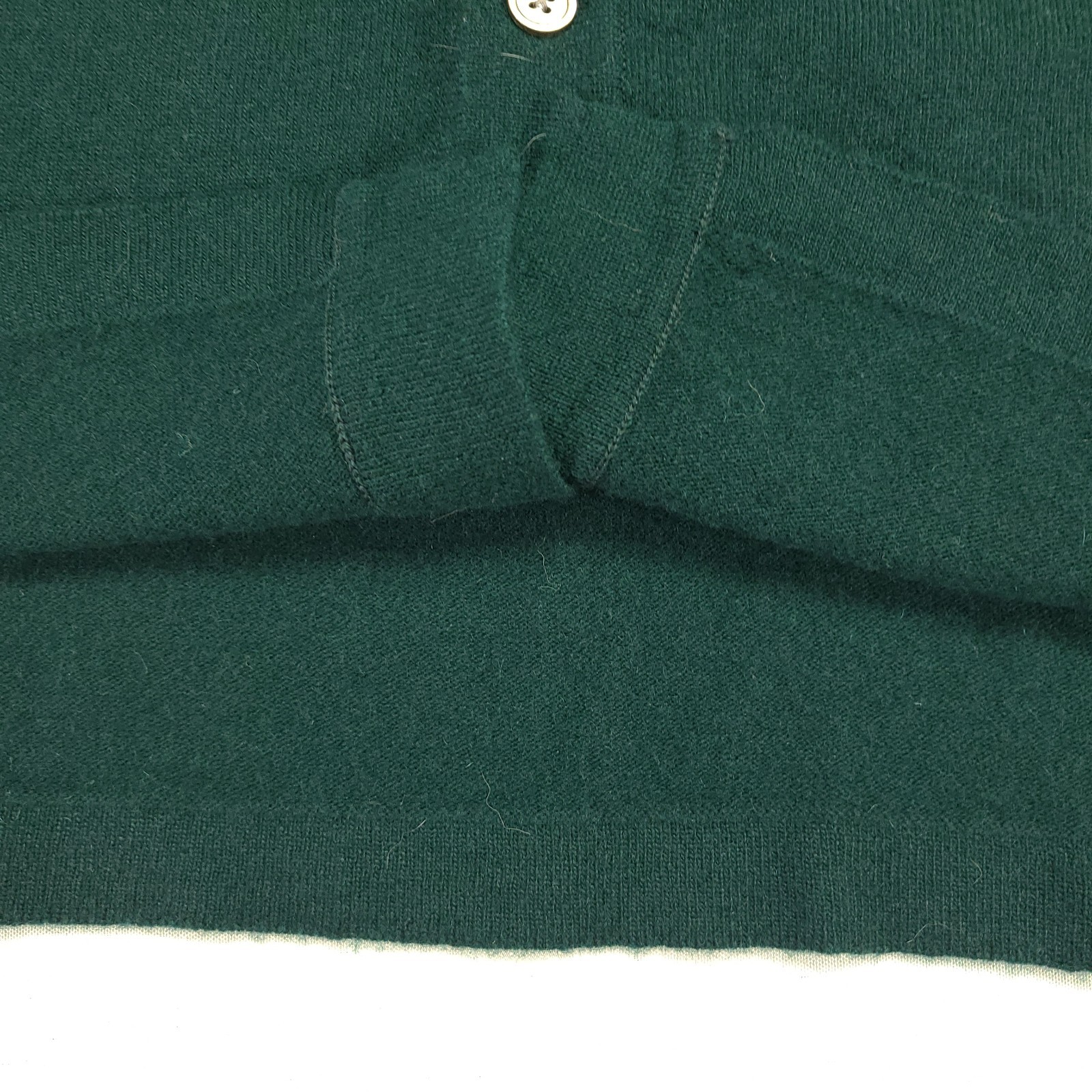 Gap Mens Vintage Sweater XL 100% Lambs Wool Button Cardigan Polo Collar Clean!