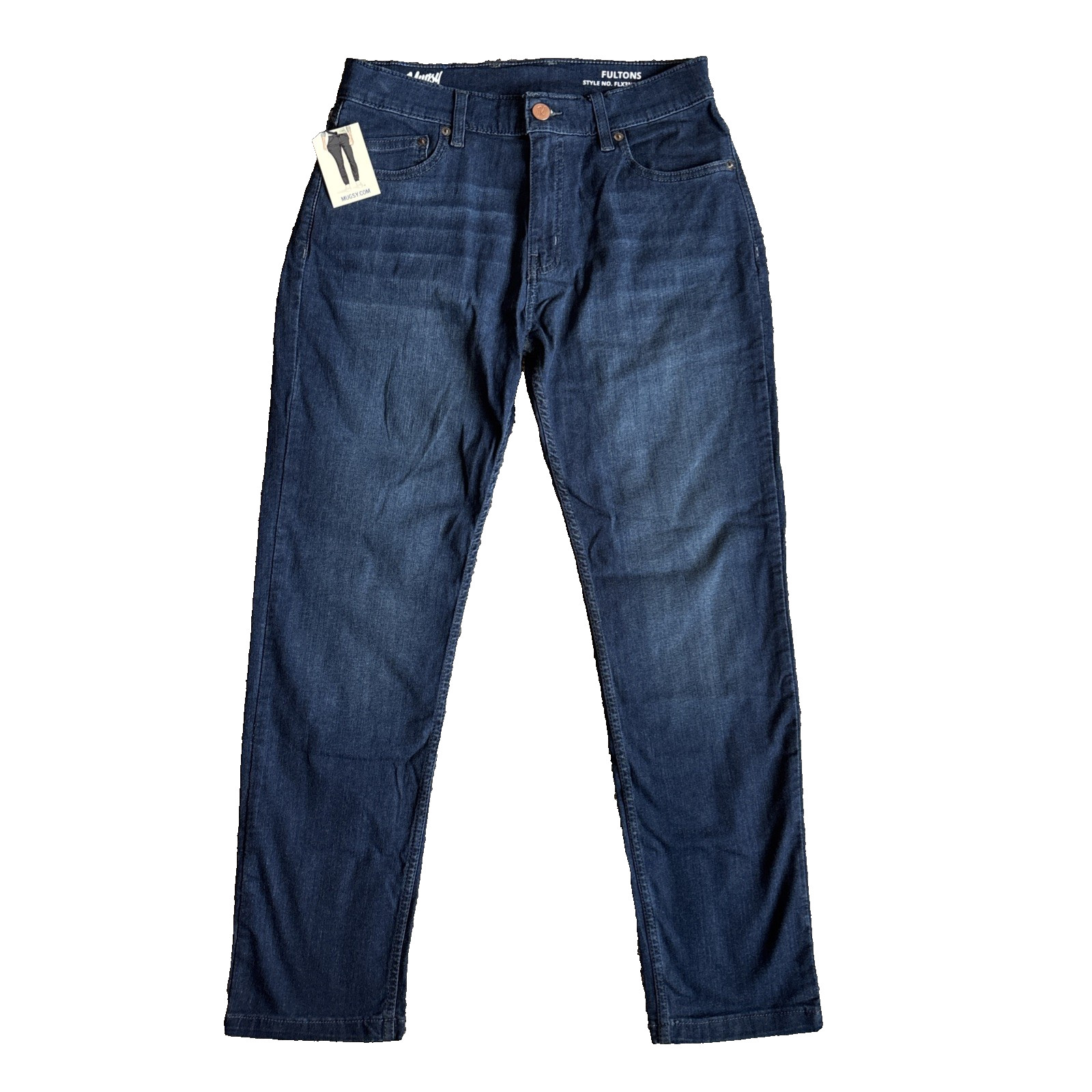 NWT Mugsy Fultons Jeans Mens 32×30 (30×29) Straight Comfort Stretch FLX3NFU