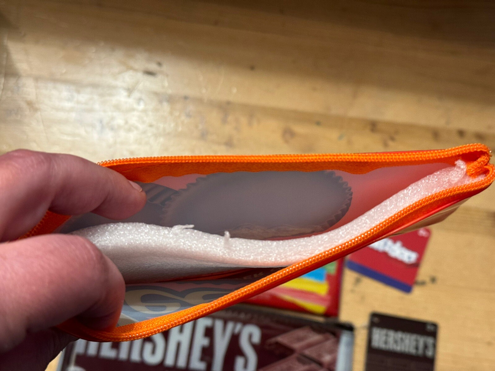 Reese’s, Twizzler, Hershey Zip Purse, Pencil Holder, Boy Or Girl, 30 Items Total
