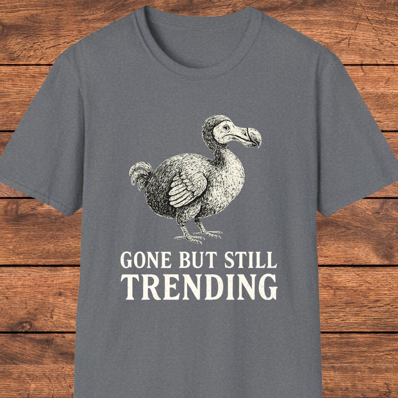 Dodo Shirt, Conservation Awareness Tee, Gift For Animal Lovers, Vintage Bird