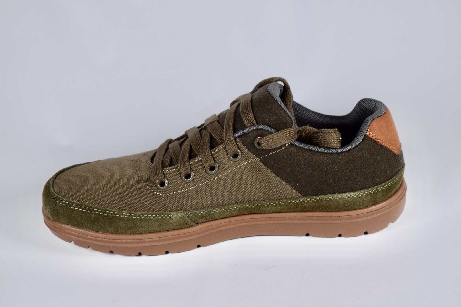 Lems Chillum Canvas Barefoot Shoes Spruce Minimalist Zero Drop Men 6.5 Women 8