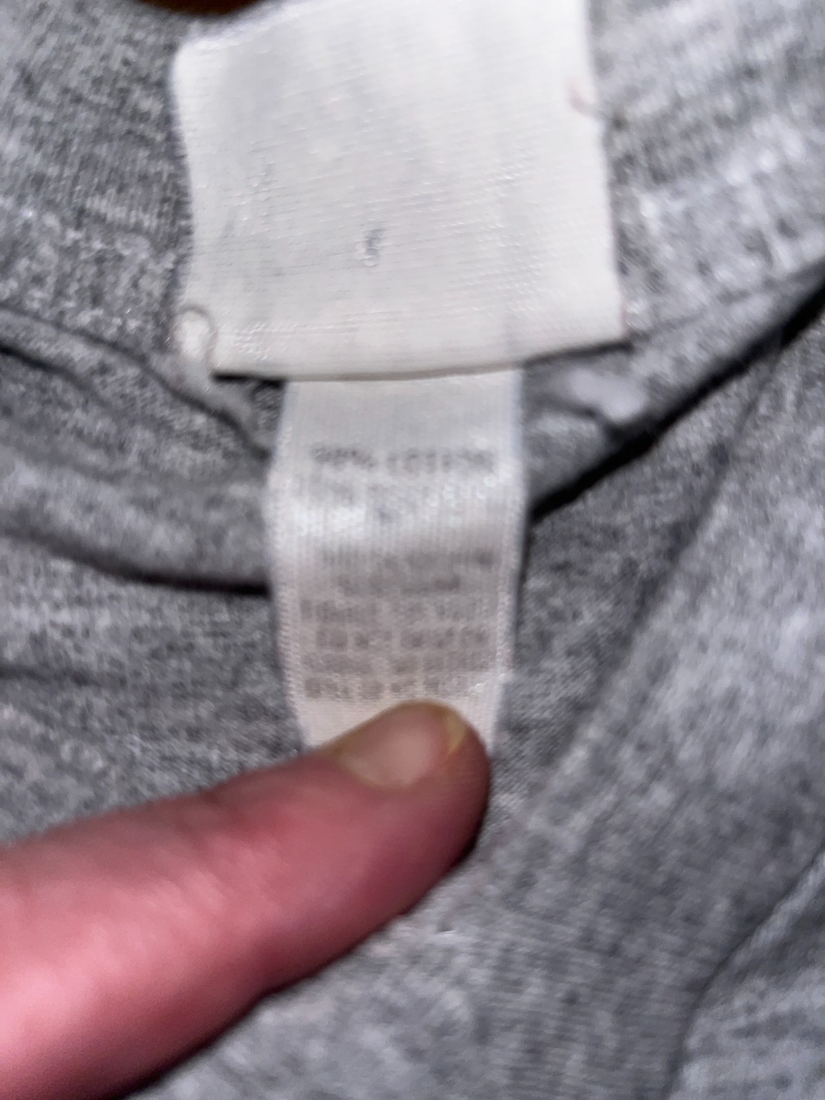 VINTAGE WESTERN XXL ATHLETIC DEPT. HALF SLEEVE T-SHIRT Grey V-Neck College WIU