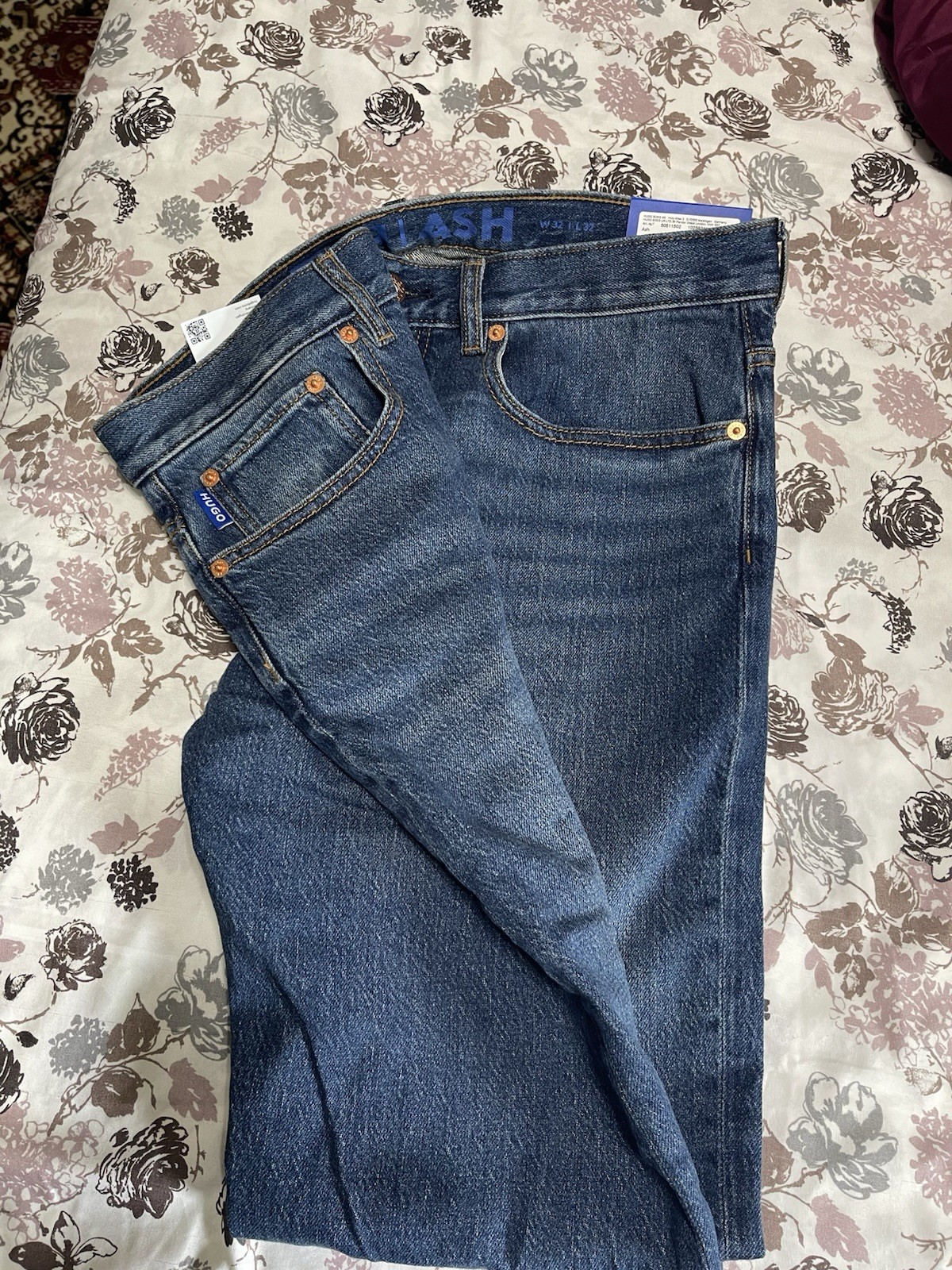 HUGO BOSS Slim-Fit Denim Jeans – Blue – 32/32