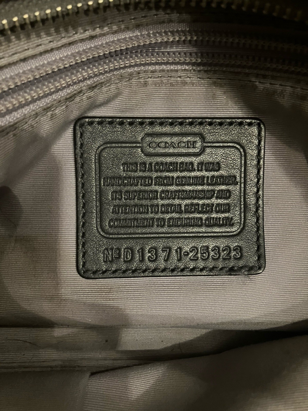 Coach Legacy CrocEmbossed Gray Leather Lrg Harper ShoulderTote & Chckbook Wallet