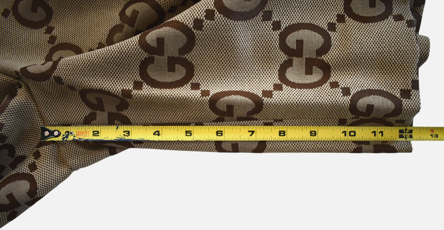 🆕️NEW Authentic GUCCI Beige/Ebony JUMBO GG Canvas Men’s Shorts IT-50 W-32″