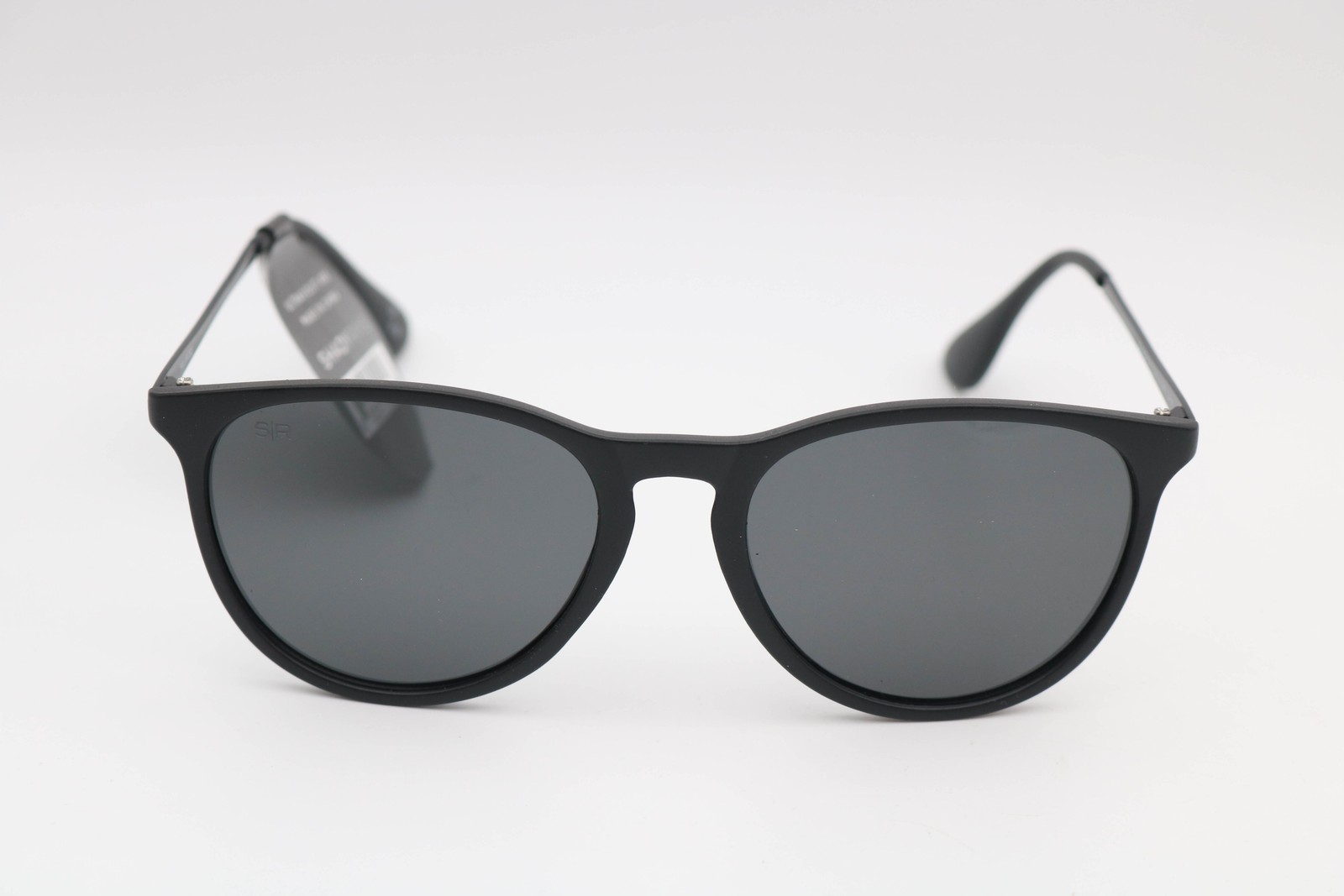 Shady Rays Allure Stealth Black Round Ls-18 Polarized Sunglasses 55-19-148